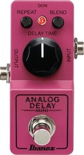 Ibanez ADMINI Analog Delay Mini Pedale Effetti Chitarra Nuovo con Scatola Viola