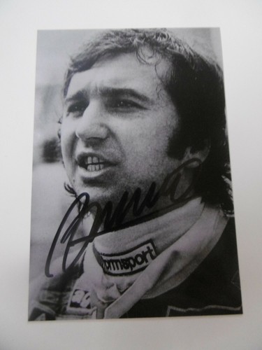 Bruno giacomelli autografo - bruno,