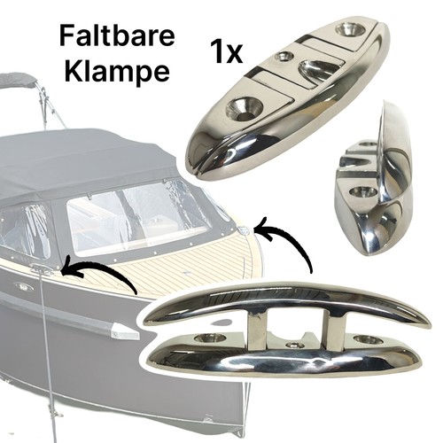 Bootsklampe marino acciaio - bootsklampe,