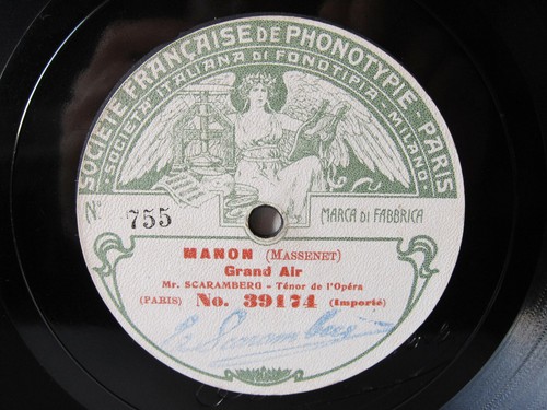 78rpm emile scaramberg sings - emile,