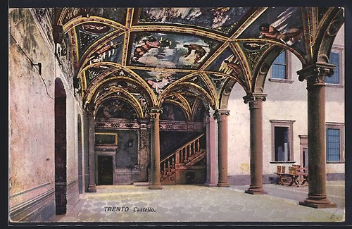 Trento castello interno - trento,, castello,