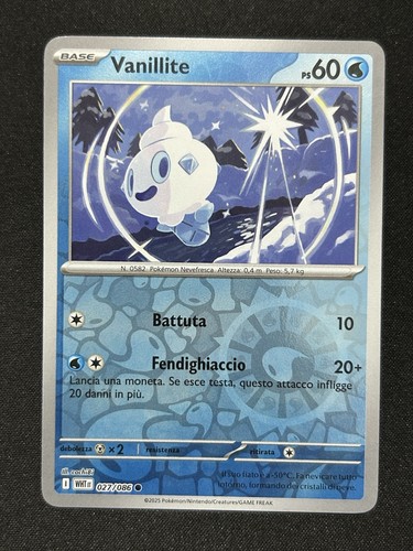 Pokemon vanillite reverse - -,