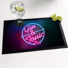 Gin & Tonic Bar runner Neon