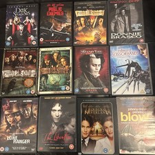 12 X Johnny Depp /dvd Movies
