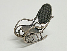 Sedia dondolo miniatura