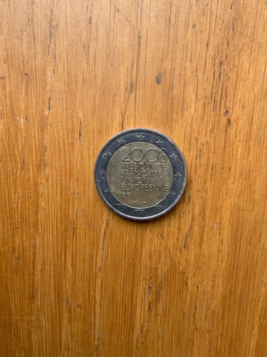 Moneta euro 2 francia - moneta, €2