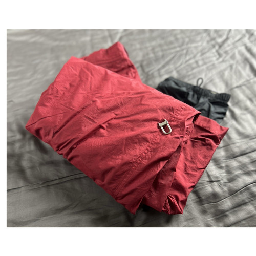 Pantalone neve uomo rosso - da,