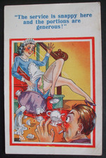 40s SAUCY Comic MAID FALLS