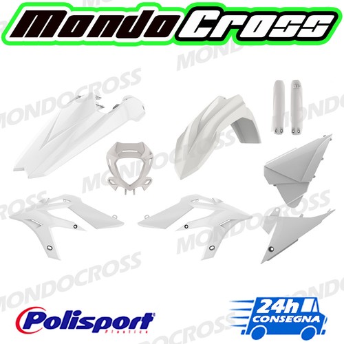 Kit plastiche polisport bianco - kit,