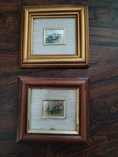 Due litografie su foglia oro