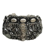 Borsa da sera JAMIN PUECH Bejeweled Metal borsa da donna design scintillante #0178