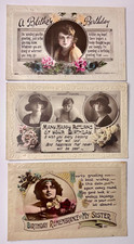 Lot of 3 Vintage Postcards