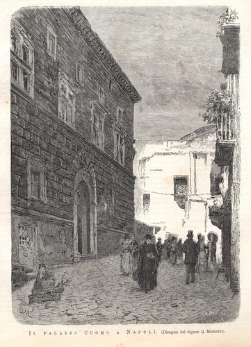 Stampa antica napoli - antica,