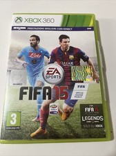 FIFA 15 XBOX 360 BUONE CONDIZIONI GIOCO ITA COPERTINA ITA USATO VEDI FOTO
