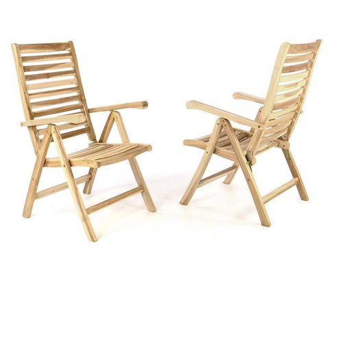 Divero set sedie giardino - divero, 2