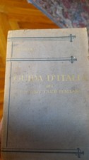 Guida d'Italia Touring Club Bertarelli 1919 prima edizione. Sicilia