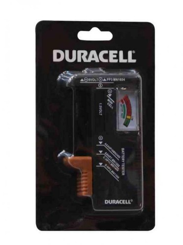 Duracell battery tester - duracell,