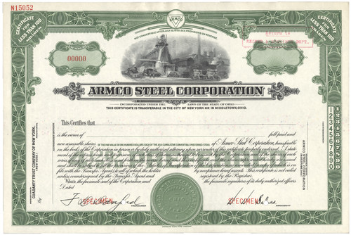 Armco steel corporation - armco,