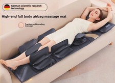 Airbag vibrante swing riscaldato tappetino massaggio corpo intero materasso trazione lombare nuovo