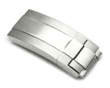 Fibbia Deployante per orologio compatibile Oyster Rolex Omega acciaio inox 16mm