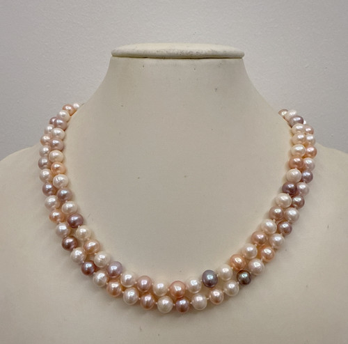 Affascinante collana perle - di,