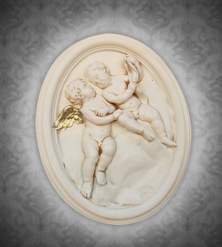 Quadro gesso bassorilievo - quadro,