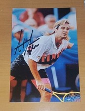 AUTOGRAPH André Agassi Tennis