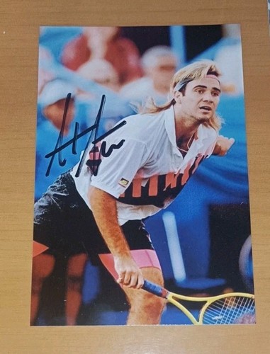 Autograph andré agassi tennis - andré,