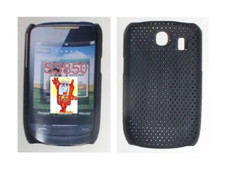 Coque Arrière Grid (Noir) ~ Samsung GT S3850 Corby 2