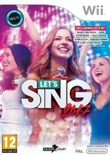 WII Nintendo Let’s Sing 2017