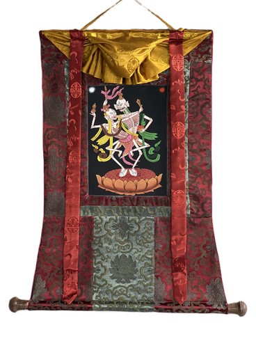 Citipati coppia felice - coppia, thangka