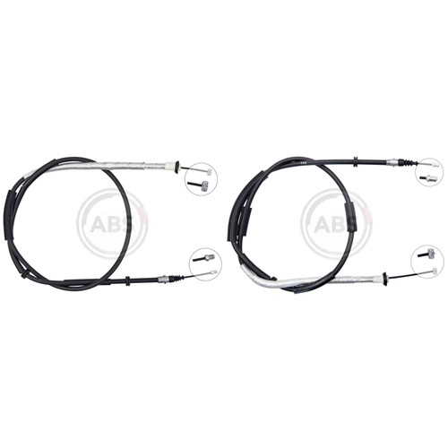 Set cavo freno - mano, per
