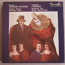 Box 3 LP Vinili Mascagni