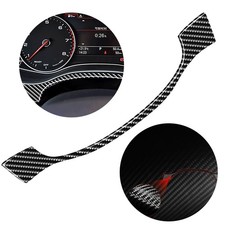 Guarnizione inferiore tachimetro interno in fibra di carbonio per Audi A6 C7 2012-18