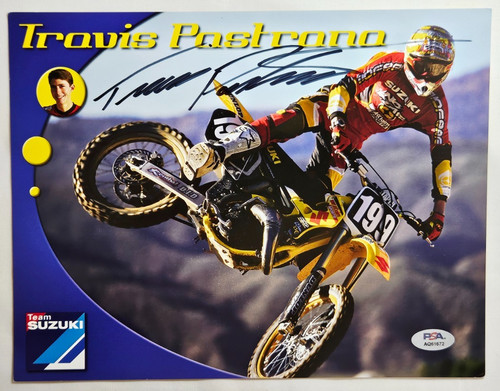 Travis pastrana firmato - travis, 8x11