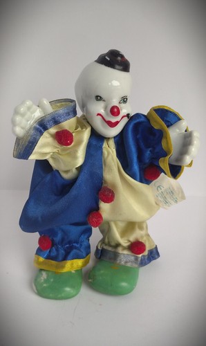 Vintage pagliaccio clown - vintage,