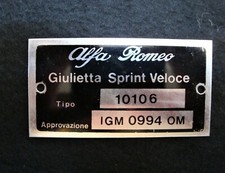 ALFA ROMEO GIULIETTA SPRINT
