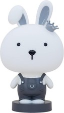 BUNNY GREY BEDSIDE TABLE AND