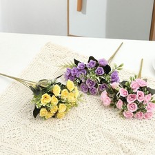 Bouquet di rose in seta