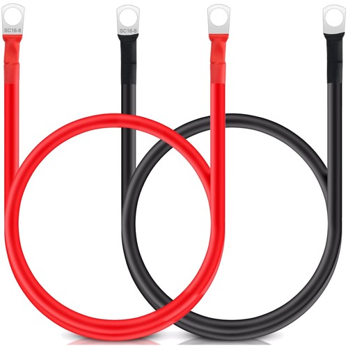 Cavi batteria 12v 50cm - 50cm, rame