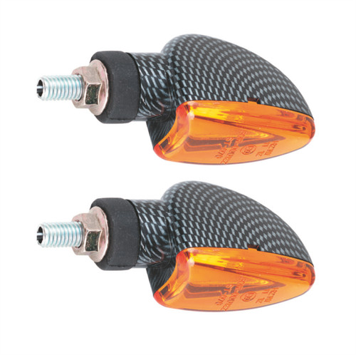 Coppia frecce moto lampadina