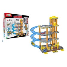 Globo Garage Playset multipiano con 2 veicoli inclusi (34,5x33,5x37cm) W’TOY