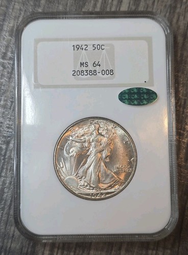 Mezzo dollaro 1942 - , walking