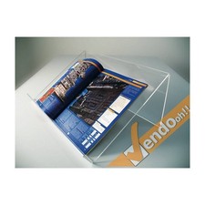 LEGGIO DA TAVOLO ESPOSITORE REGGILIBRO REGGI SPARTITO IN PLEXIGLASS 50X30 LGG05