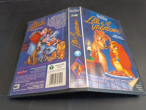 Vhs walt disney lilli - walt,
