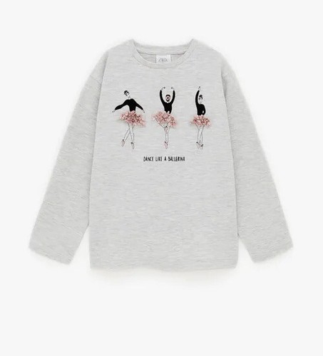 Top maniche lunghe zara - top, a