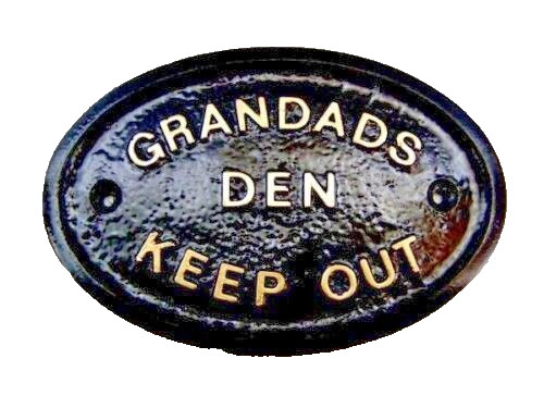Grandads den keep - grandads,