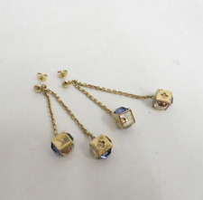 Autentici orecchini a catena