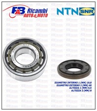Cuscinetto Cambio albero semimpresa e paraolio SNR N45002S03H500