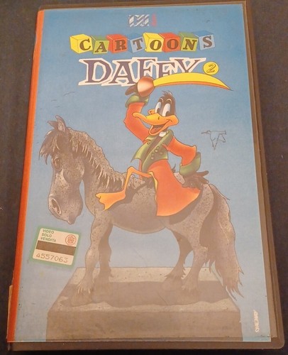 Daffy duck cartoons vhs db - duck, cartoons.